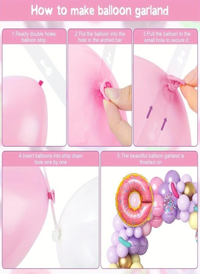 TOYXE Annaprashan Baby Rice Ceremony Decoration for Girls - 84 Piece Paper Banner Combo Pack - Image 4